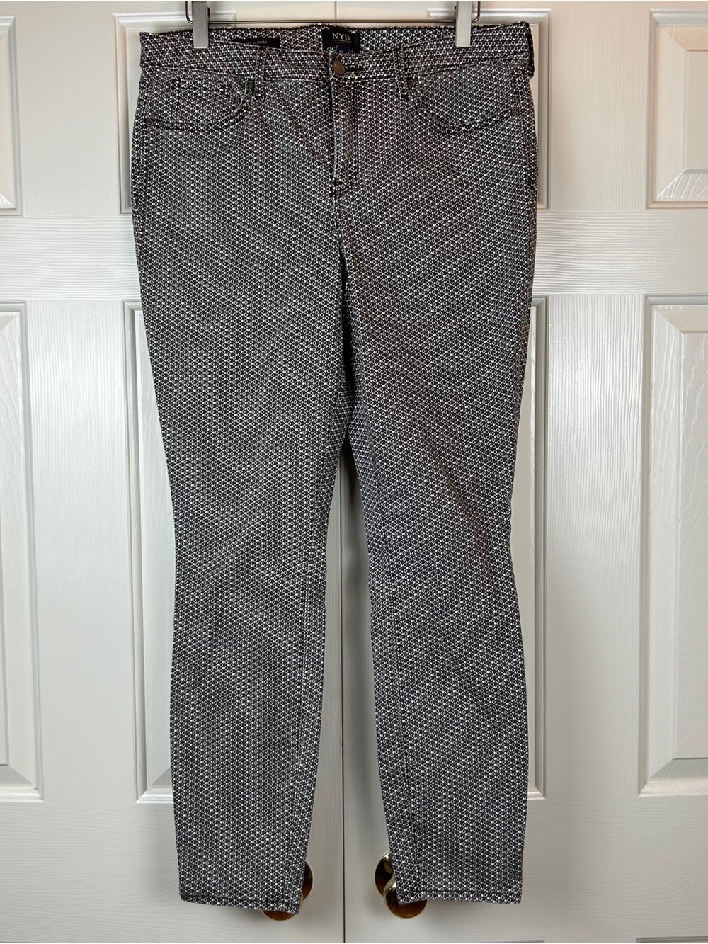 NYDJ Ami Skinny Geometric Pants